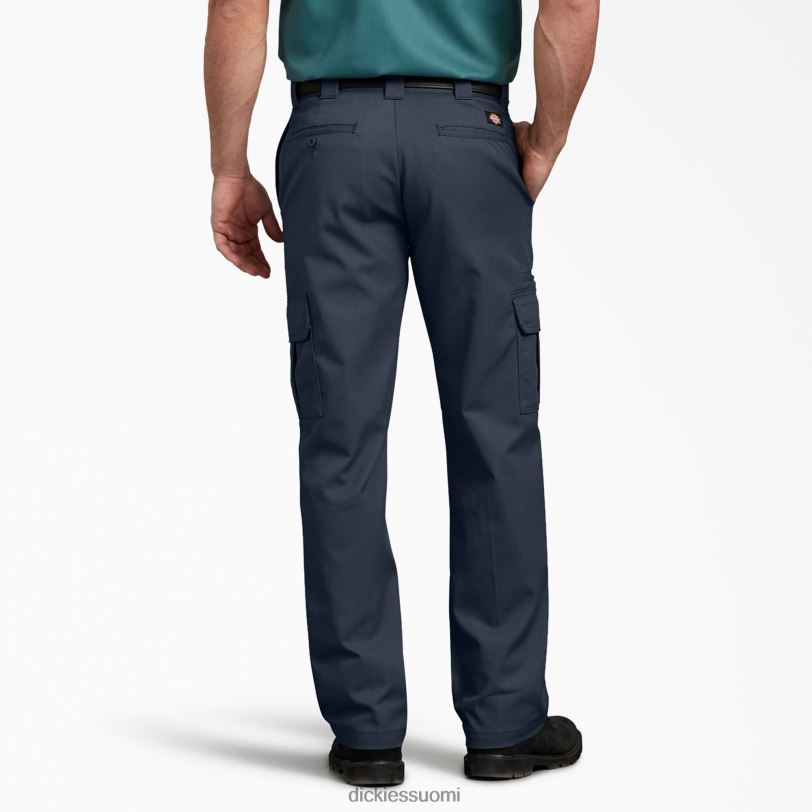 Dickies miehet flex tavallisen istuvuuden cargo-housut tumma laivasto (dn) vaatteet Z844X35