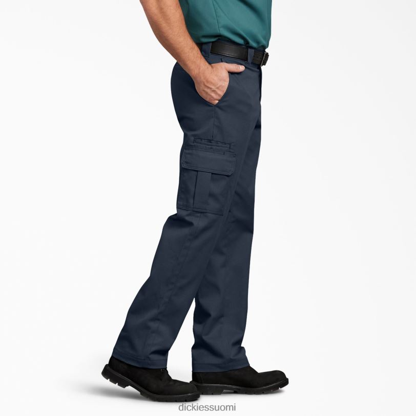 Dickies miehet flex tavallisen istuvuuden cargo-housut tumma laivasto (dn) vaatteet Z844X35