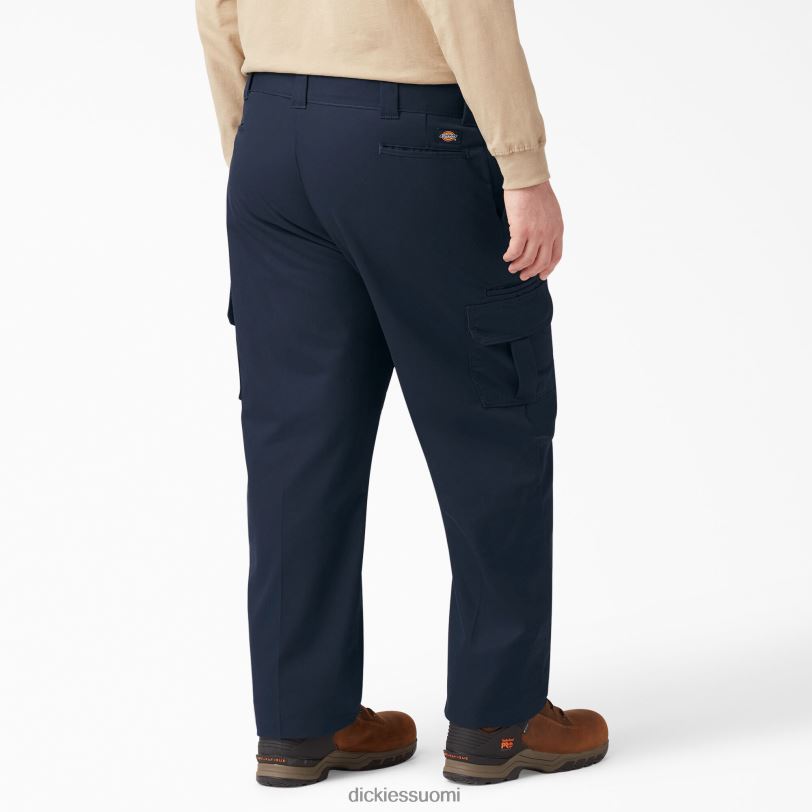 Dickies miehet flex tavallisen istuvuuden cargo-housut tumma laivasto (dn) vaatteet Z844X35