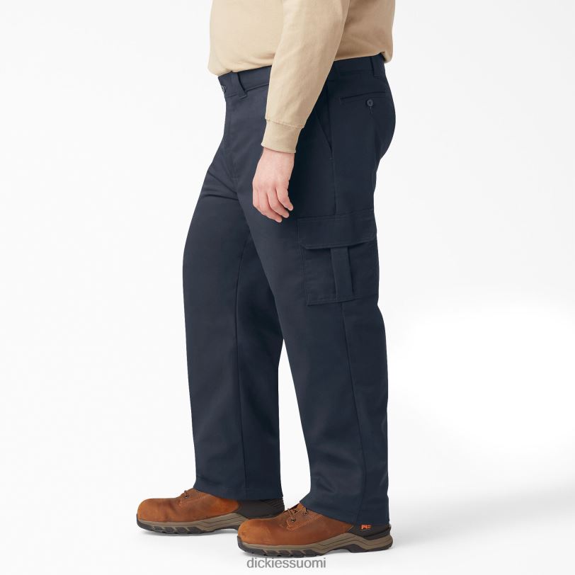 Dickies miehet flex tavallisen istuvuuden cargo-housut tumma laivasto (dn) vaatteet Z844X35
