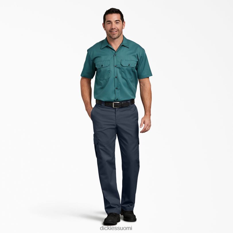 Dickies miehet flex tavallisen istuvuuden cargo-housut tumma laivasto (dn) vaatteet Z844X35