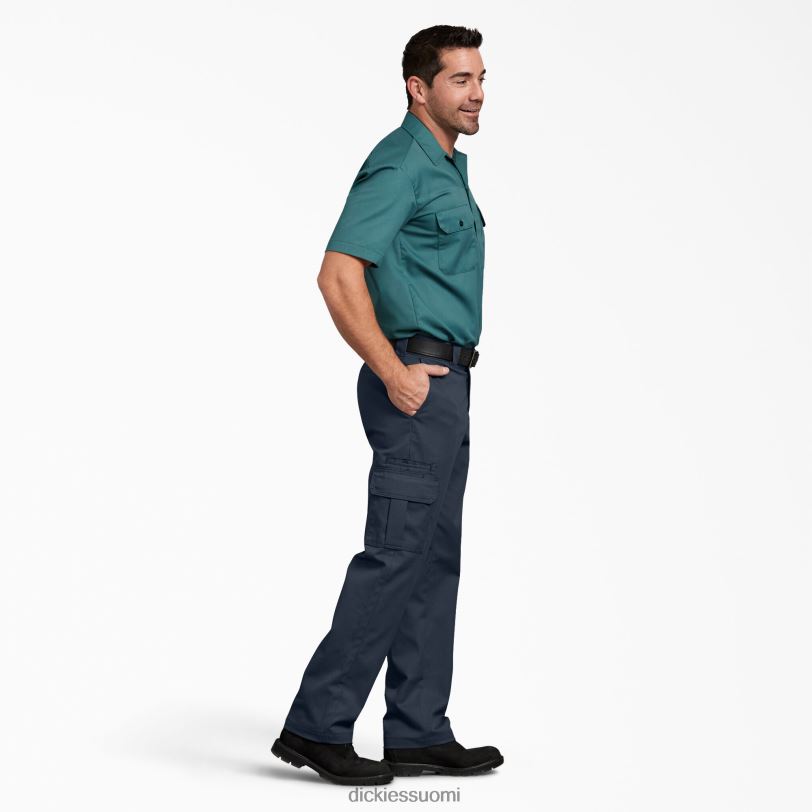 Dickies miehet flex tavallisen istuvuuden cargo-housut tumma laivasto (dn) vaatteet Z844X35