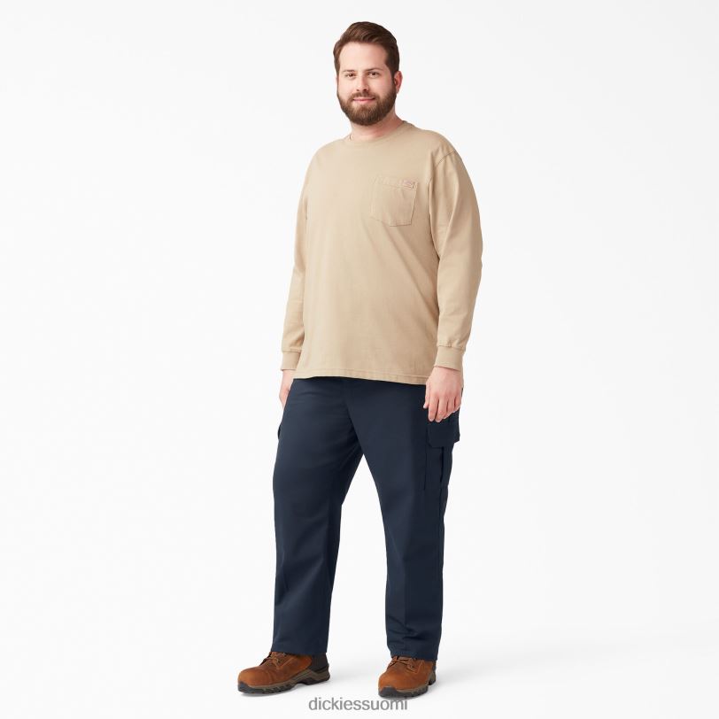 Dickies miehet flex tavallisen istuvuuden cargo-housut tumma laivasto (dn) vaatteet Z844X35