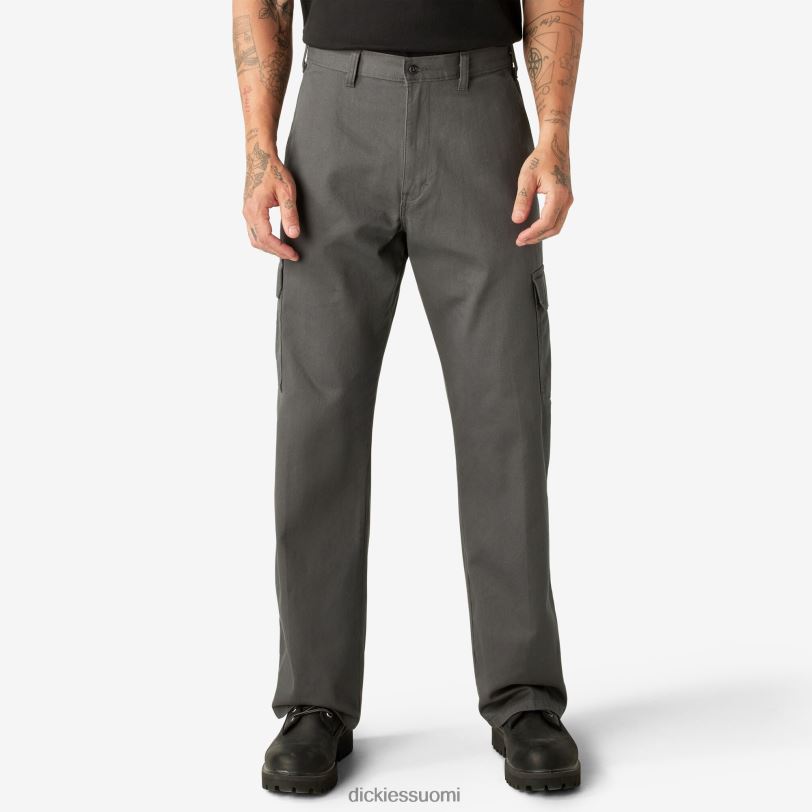 Dickies miehet löysät cargo-housut huuhdeltu hiilenharmaa (rch) vaatteet Z844X81