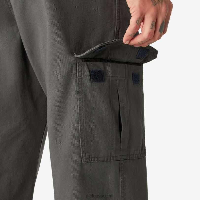 Dickies miehet löysät cargo-housut huuhdeltu hiilenharmaa (rch) vaatteet Z844X81