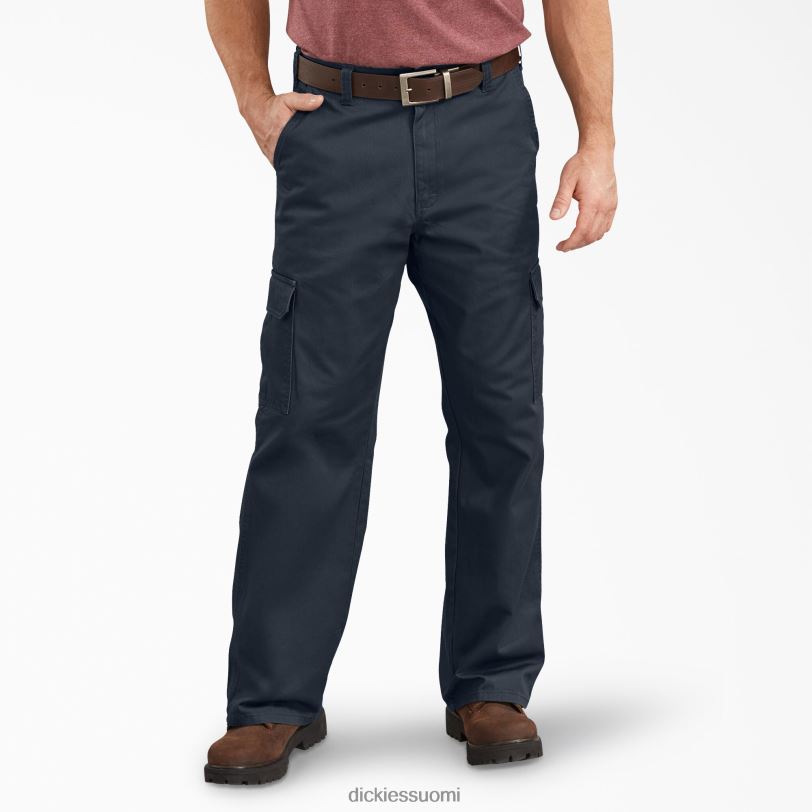 Dickies miehet löysät cargo-housut huuhdeltu tummansininen (rdn) vaatteet Z844X82