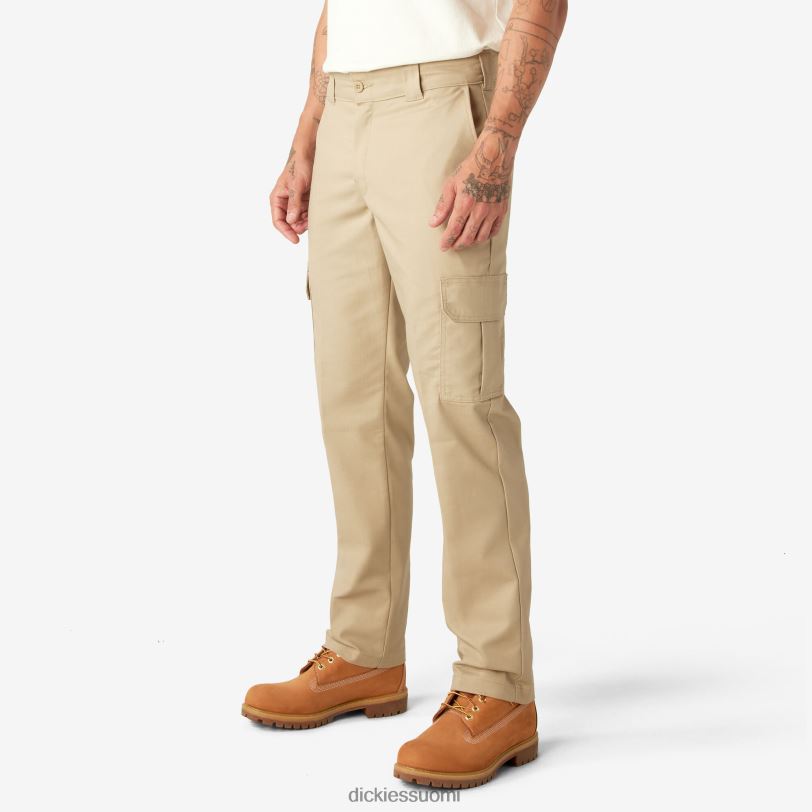 Dickies miehet slim fit cargo housut aavikon hiekka (ds) vaatteet Z844X75