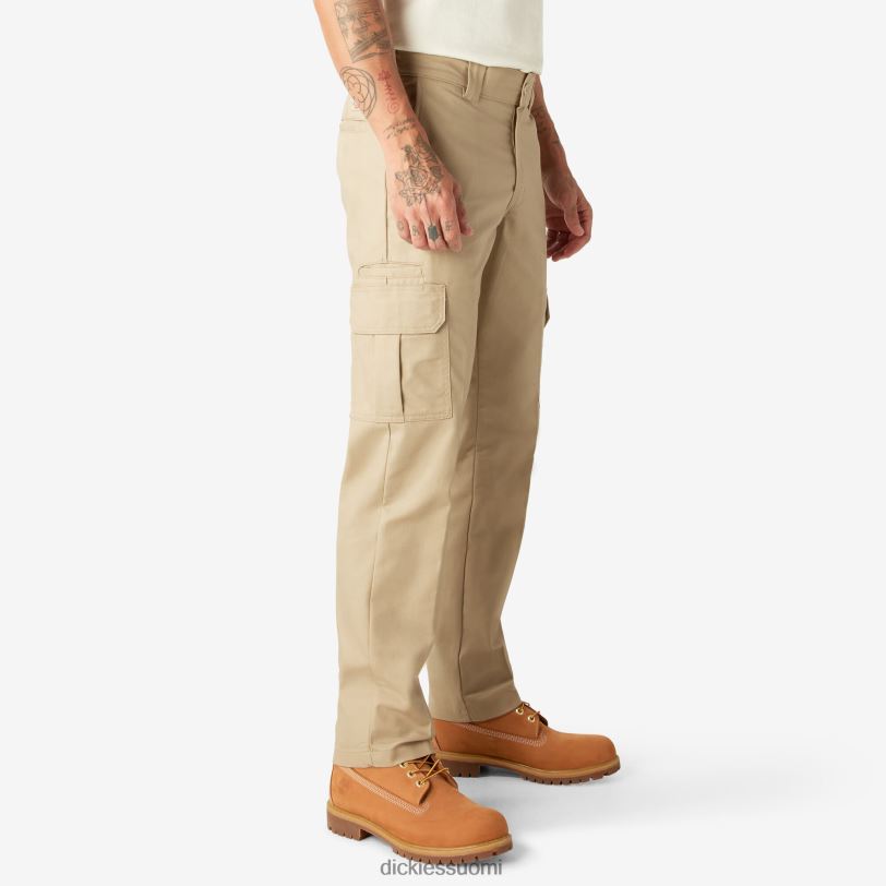 Dickies miehet slim fit cargo housut aavikon hiekka (ds) vaatteet Z844X75