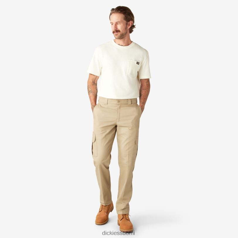 Dickies miehet slim fit cargo housut aavikon hiekka (ds) vaatteet Z844X75