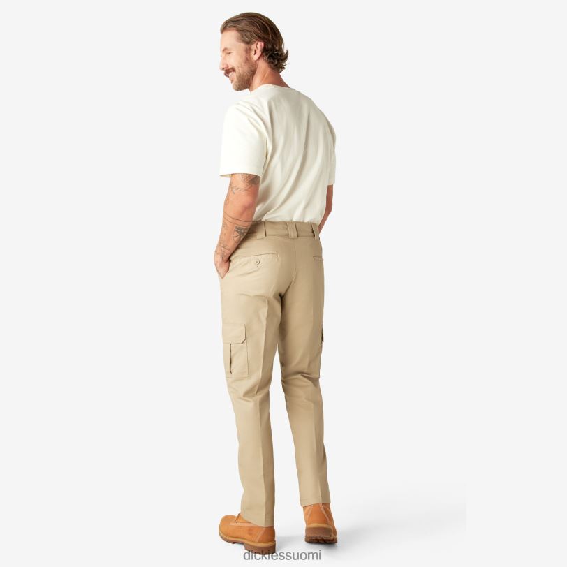 Dickies miehet slim fit cargo housut aavikon hiekka (ds) vaatteet Z844X75