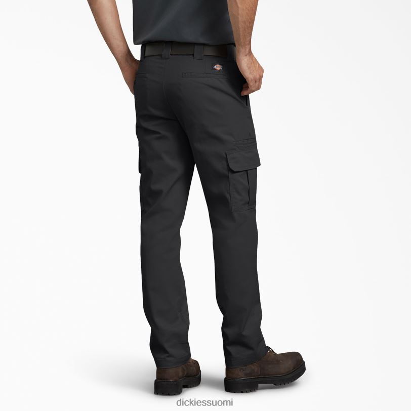 Dickies miehet slim fit cargo housut musta (bk) vaatteet Z844X73