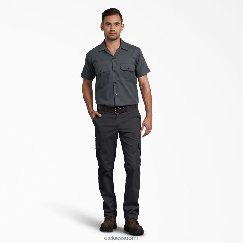 Dickies miehet slim fit cargo housut musta (bk) vaatteet Z844X73