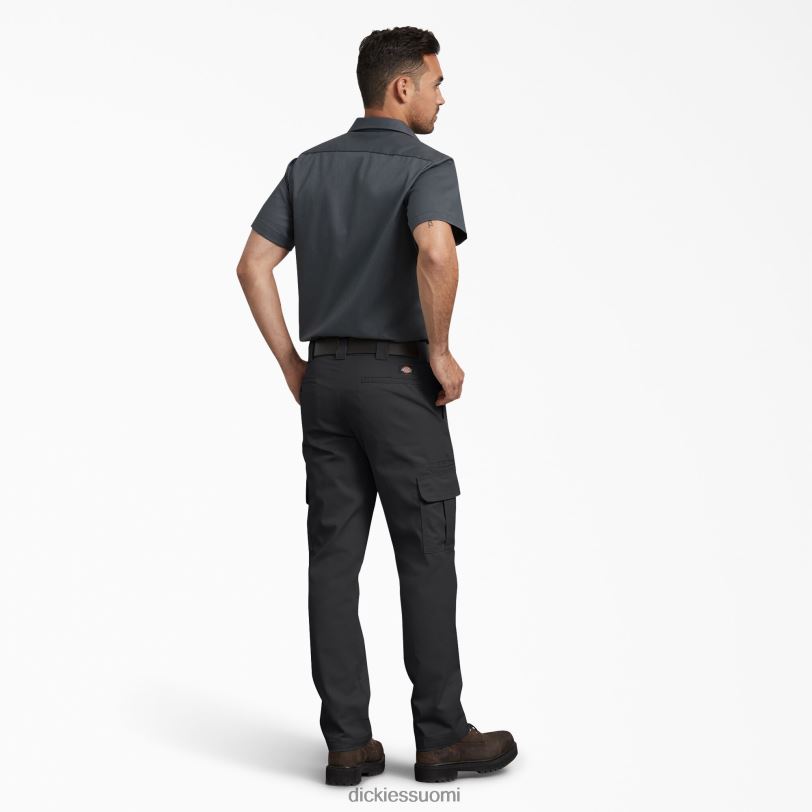 Dickies miehet slim fit cargo housut musta (bk) vaatteet Z844X73