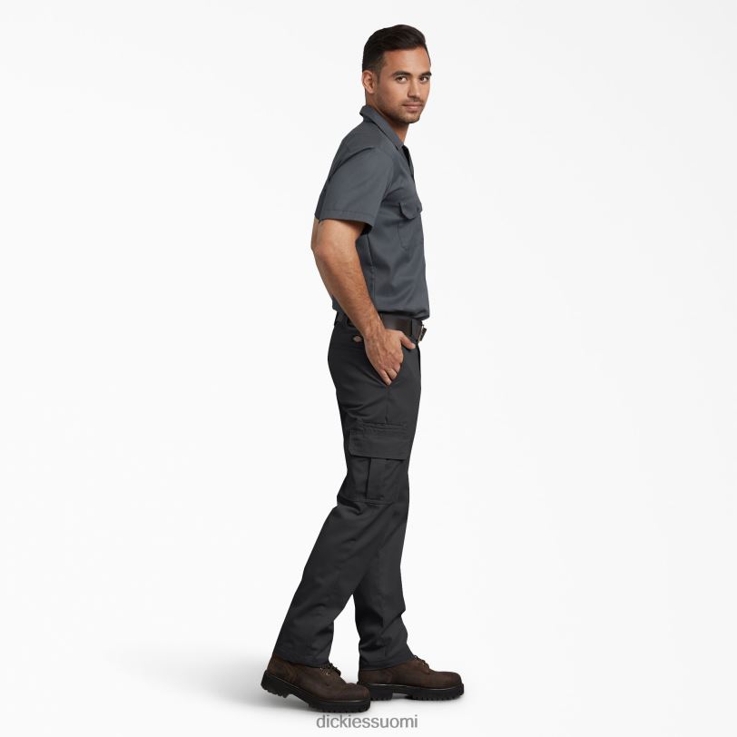 Dickies miehet slim fit cargo housut musta (bk) vaatteet Z844X73