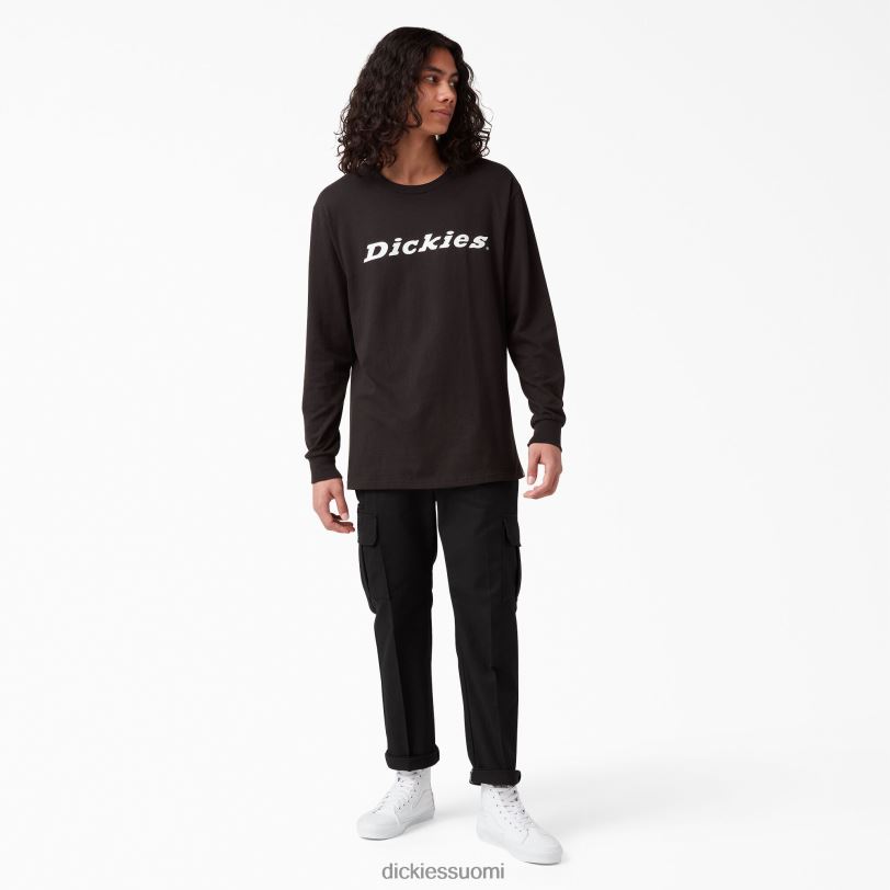 Dickies miehet slim fit cargo housut musta (bk) vaatteet Z844X73