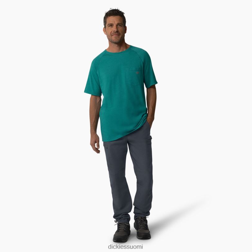 Dickies miehet suojaavat jäähdyttävät ripstop-rahtihousut hiilenharmaa (ch) vaatteet Z844X280