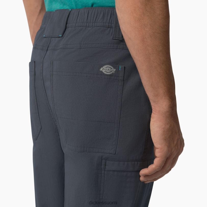 Dickies miehet suojaavat jäähdyttävät ripstop-rahtihousut hiilenharmaa (ch) vaatteet Z844X280