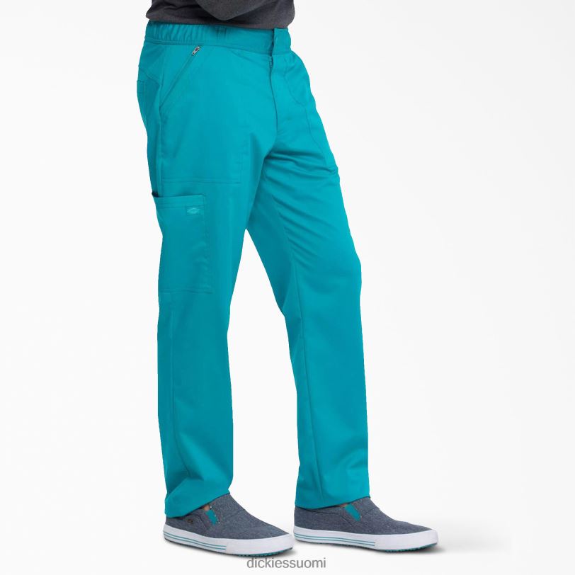 Dickies miehet tasapainoiset vetoketjulliset perhohousut sinivihreä (dtl) vaatteet Z844X1339