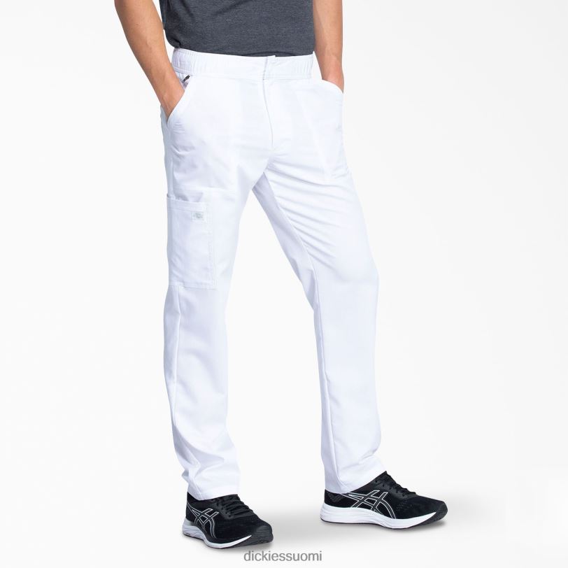 Dickies miehet tasapainoiset vetoketjulliset perhohousut valkoinen (dwh) vaatteet Z844X1340