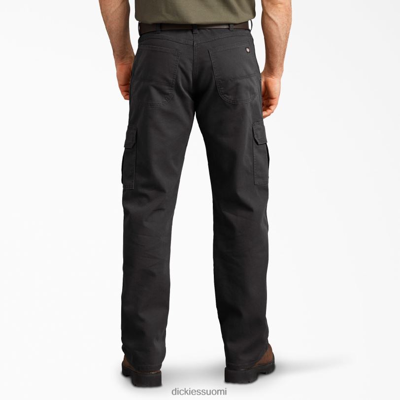 Dickies miehet tavalliset ankka cargo-housut kivipesty musta (sbk) vaatteet Z844X177