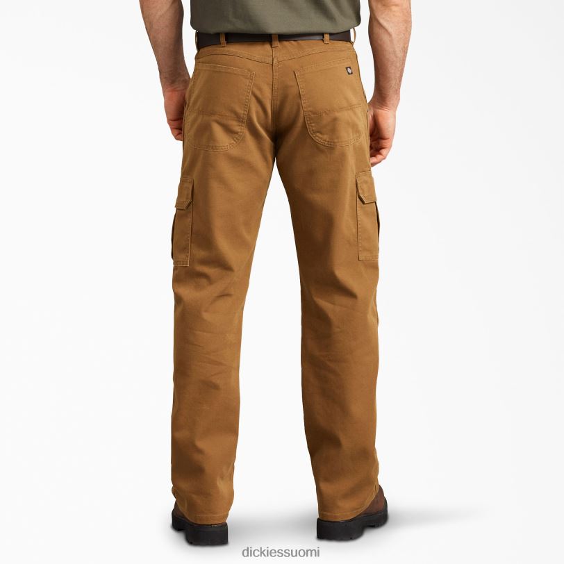 Dickies miehet tavalliset ankka cargo-housut kivipesty ruskea ankka (sbd) vaatteet Z844X176