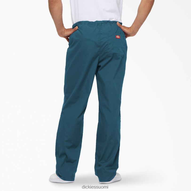 Dickies miehet unisex eds signature scrub housut karibian sininen (crb) vaatteet Z844X1307