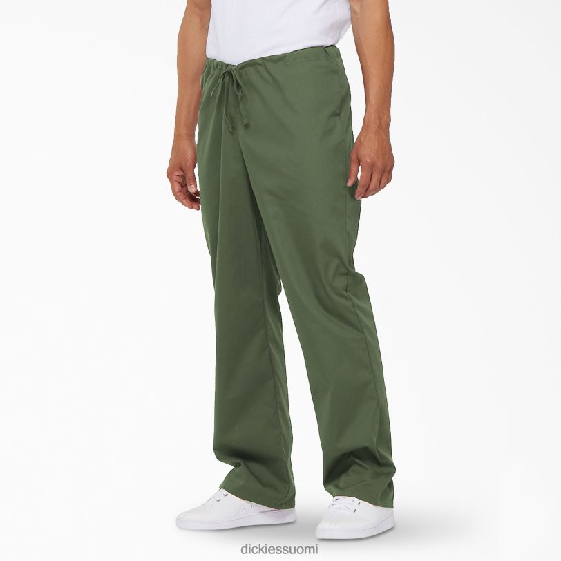 Dickies miehet unisex eds signature scrub housut oliivinvihreä (oli) vaatteet Z844X1318