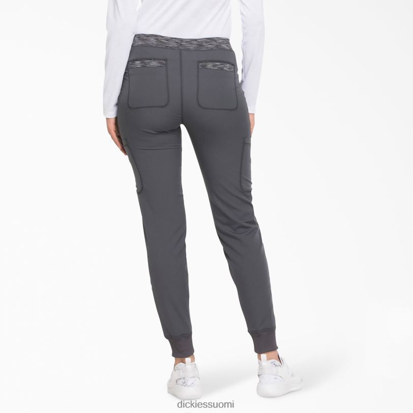 Dickies naiset dynamix jogger scrub -housut tina harmaa (penkki) vaatteet Z844X2589