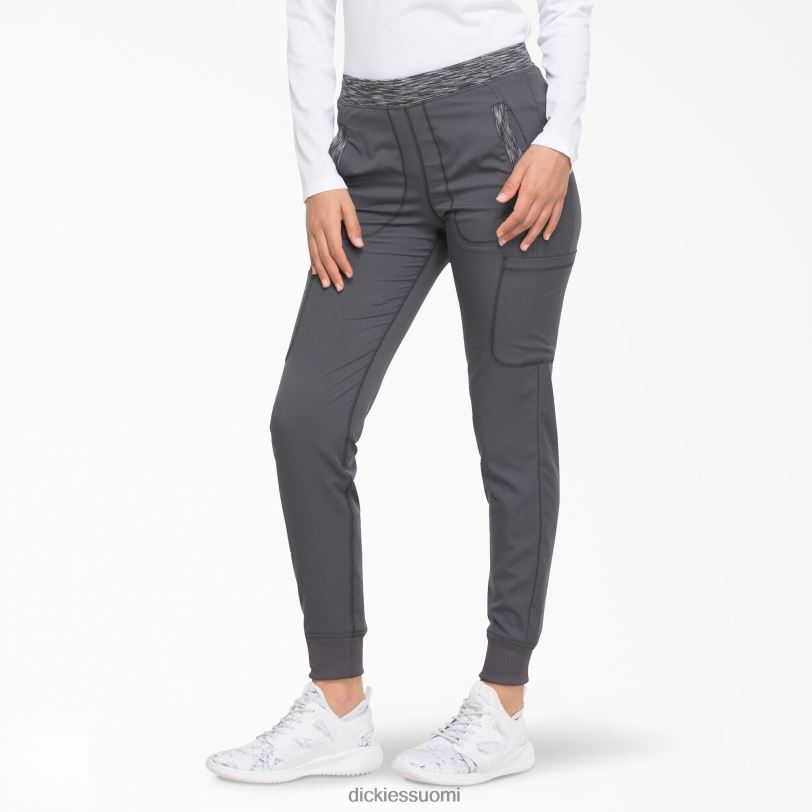 Dickies naiset dynamix jogger scrub -housut tina harmaa (penkki) vaatteet Z844X2589