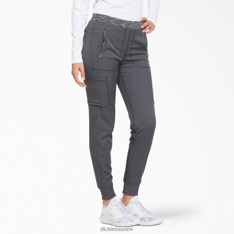 Dickies naiset dynamix jogger scrub -housut tina harmaa (penkki) vaatteet Z844X2589