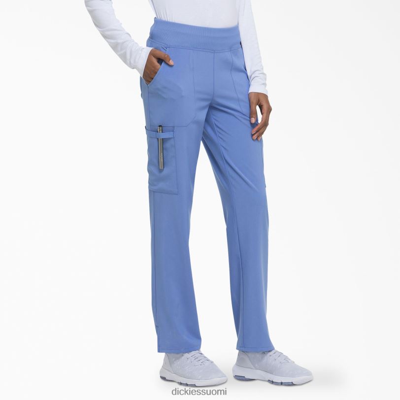 Dickies naiset eds essentials kapeneva jalka cargo scrub housut katon sininen (cbl) vaatteet Z844X2491
