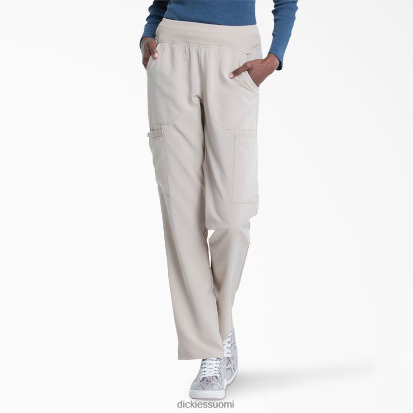 Dickies naiset eds essentials kapeneva jalka cargo scrub housut khaki (kh) vaatteet Z844X2503