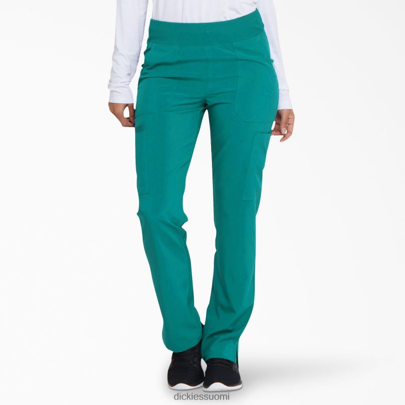 Dickies naiset eds essentials kapeneva jalka cargo scrub housut sinivihreä (dtl) vaatteet Z844X2493