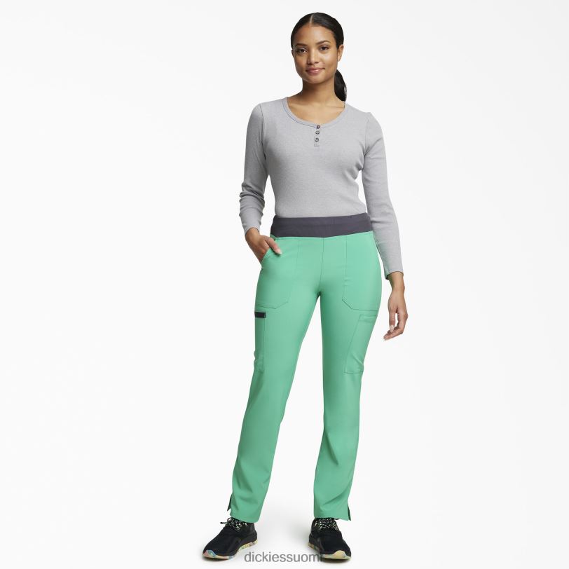 Dickies naiset eds essentials kapeneva jalka cargo scrub housut smaragdimeri (edc) vaatteet Z844X2495