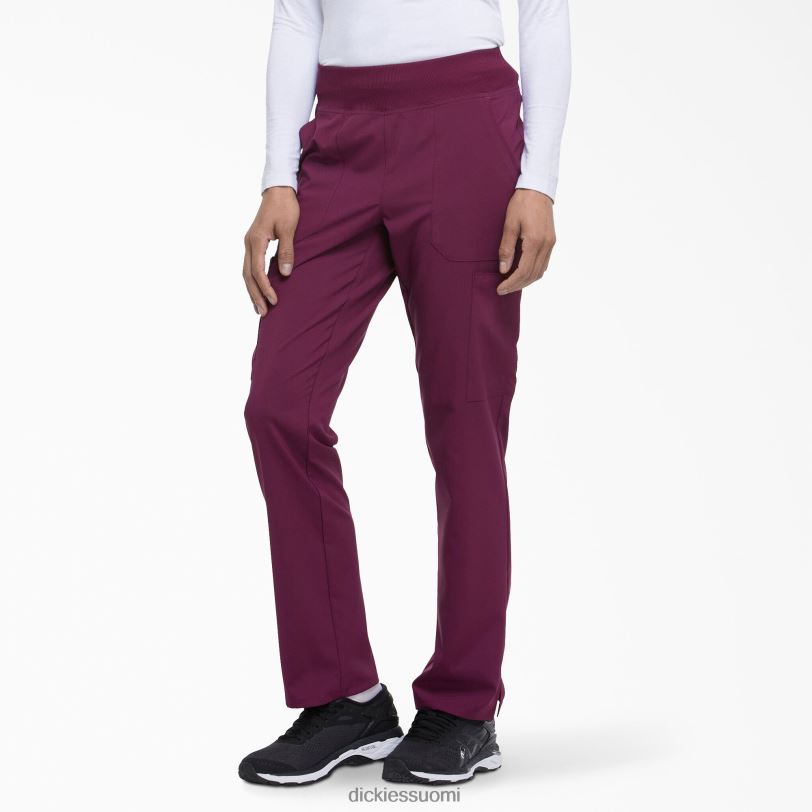 Dickies naiset eds essentials kapeneva jalka cargo scrub housut viini (voitto) vaatteet Z844X2510