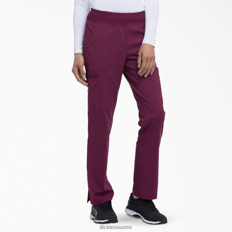 Dickies naiset eds essentials kapeneva jalka cargo scrub housut viini (voitto) vaatteet Z844X2510