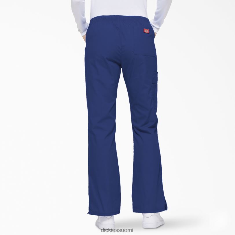 Dickies naiset eds signature flare leg cargo scrub housut galaksinsininen (gbl) vaatteet Z844X2526