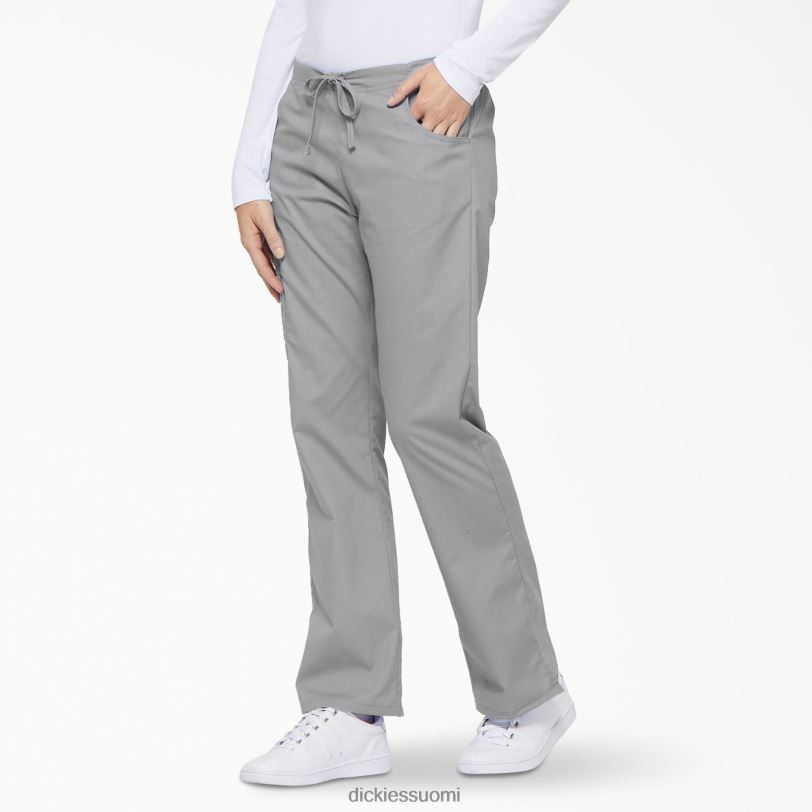 Dickies naiset eds signature flare leg cargo scrub housut harmaa (gy) vaatteet Z844X2527