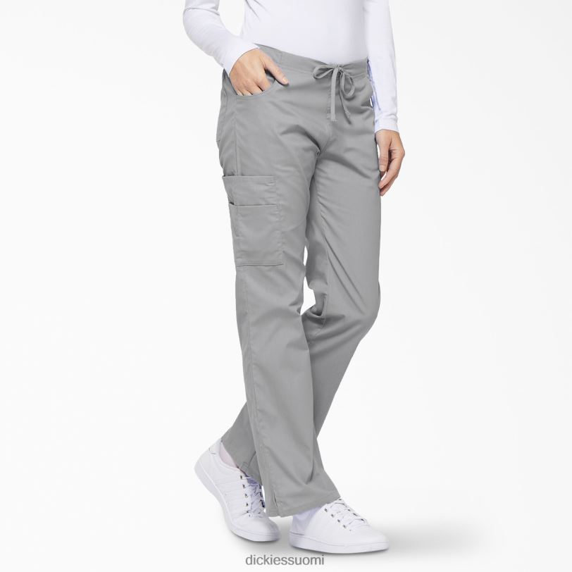 Dickies naiset eds signature flare leg cargo scrub housut harmaa (gy) vaatteet Z844X2527