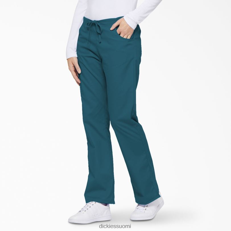 Dickies naiset eds signature flare leg cargo scrub housut karibian sininen (crb) vaatteet Z844X2521
