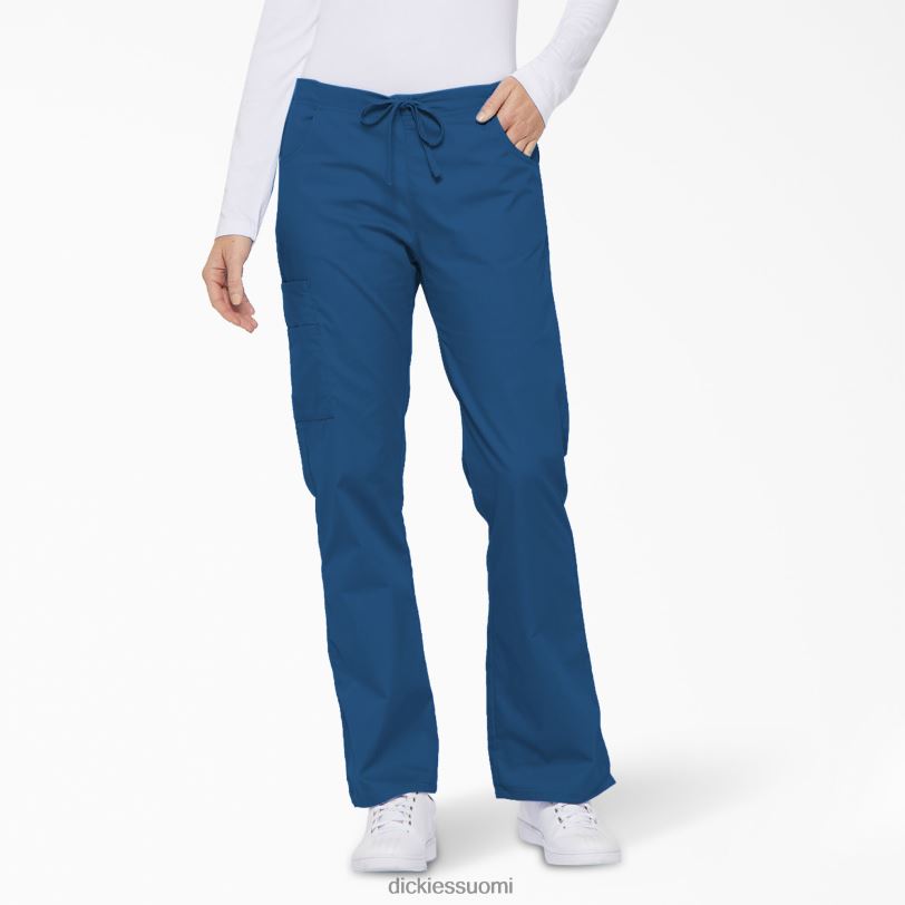 Dickies naiset eds signature flare leg cargo scrub housut kuninkaallinen sininen (rb) vaatteet Z844X2533