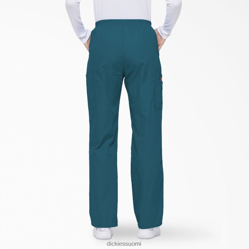 Dickies naiset eds signature kapeneva jalka cargo scrub housut karibian sininen (crb) vaatteet Z844X2387