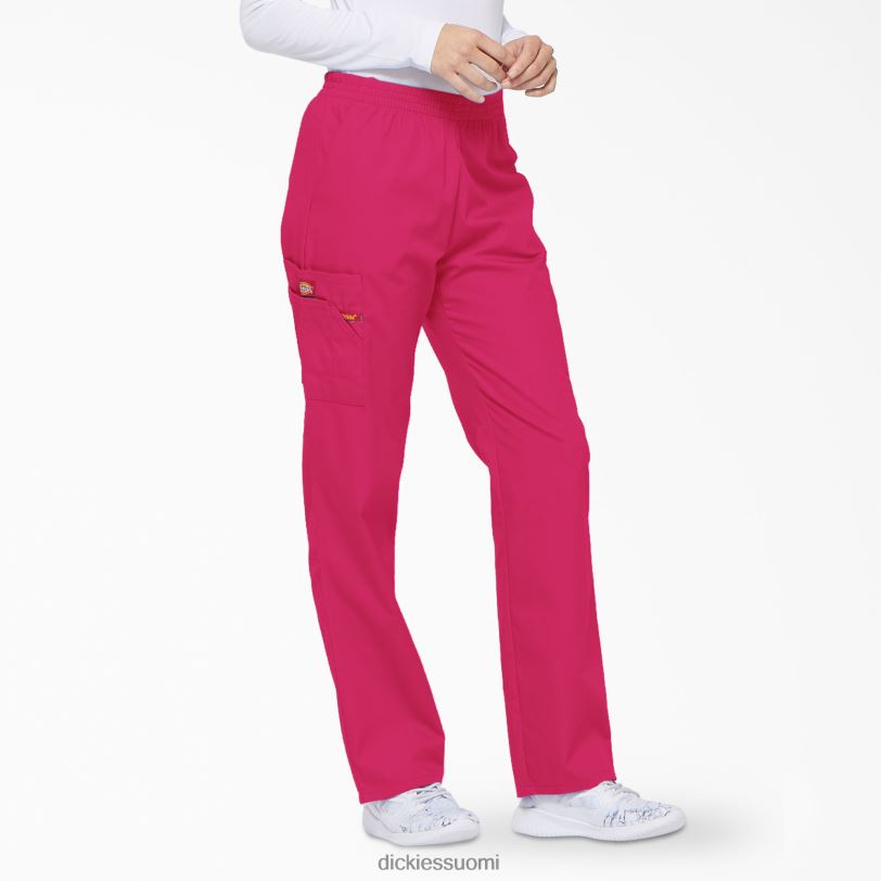 Dickies naiset eds signature kapeneva jalka cargo scrub housut kuuma pinkki (hpk) vaatteet Z844X2393