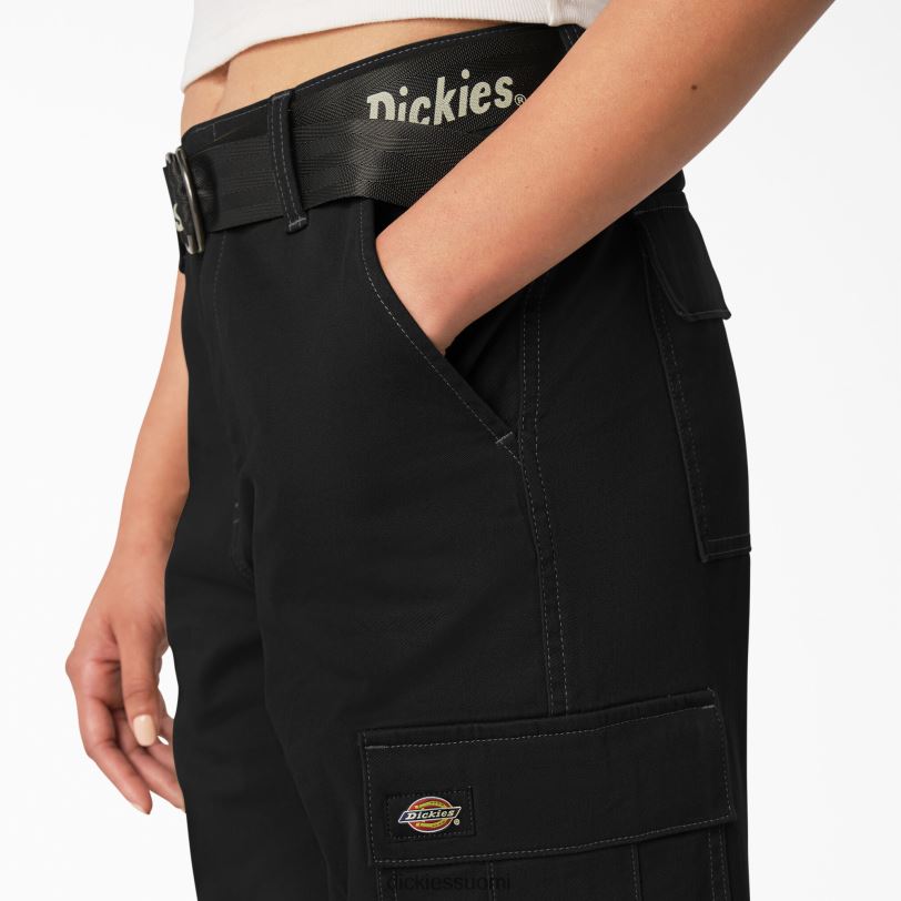 Dickies naiset kontrastiompeleet rajatut cargo-housut säännöllinen vaatteet Z844X1804