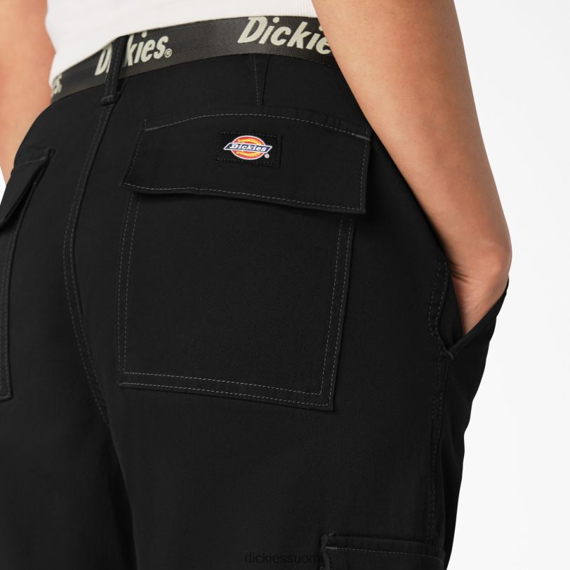 Dickies naiset kontrastiompeleet rajatut cargo-housut säännöllinen vaatteet Z844X1804