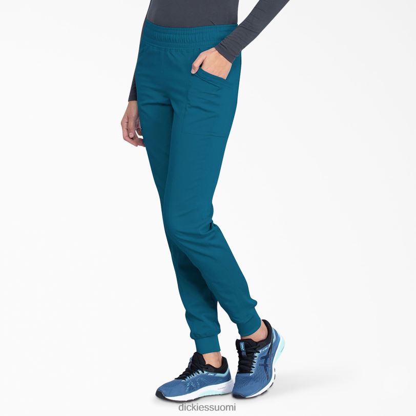 Dickies naiset tasapaino jogger scrub housut karibian sininen (crb) vaatteet Z844X2484