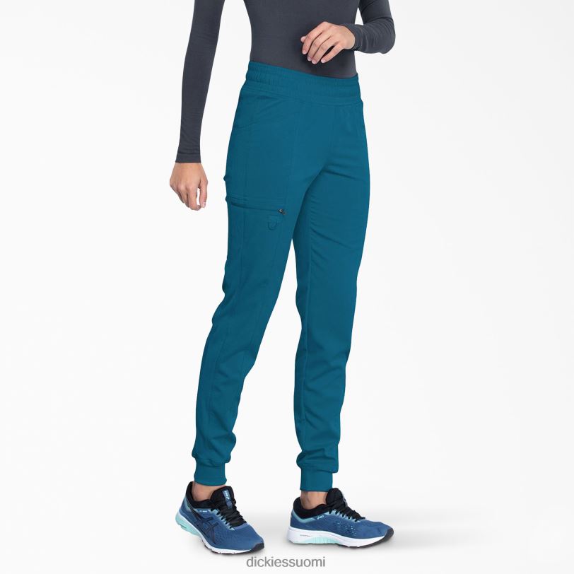 Dickies naiset tasapaino jogger scrub housut karibian sininen (crb) vaatteet Z844X2484