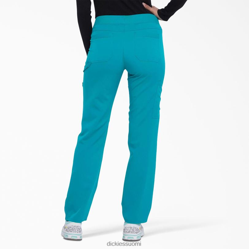 Dickies naiset tasapainossa kapeneva lahkeensuu housut sinivihreä (dtl) vaatteet Z844X2547