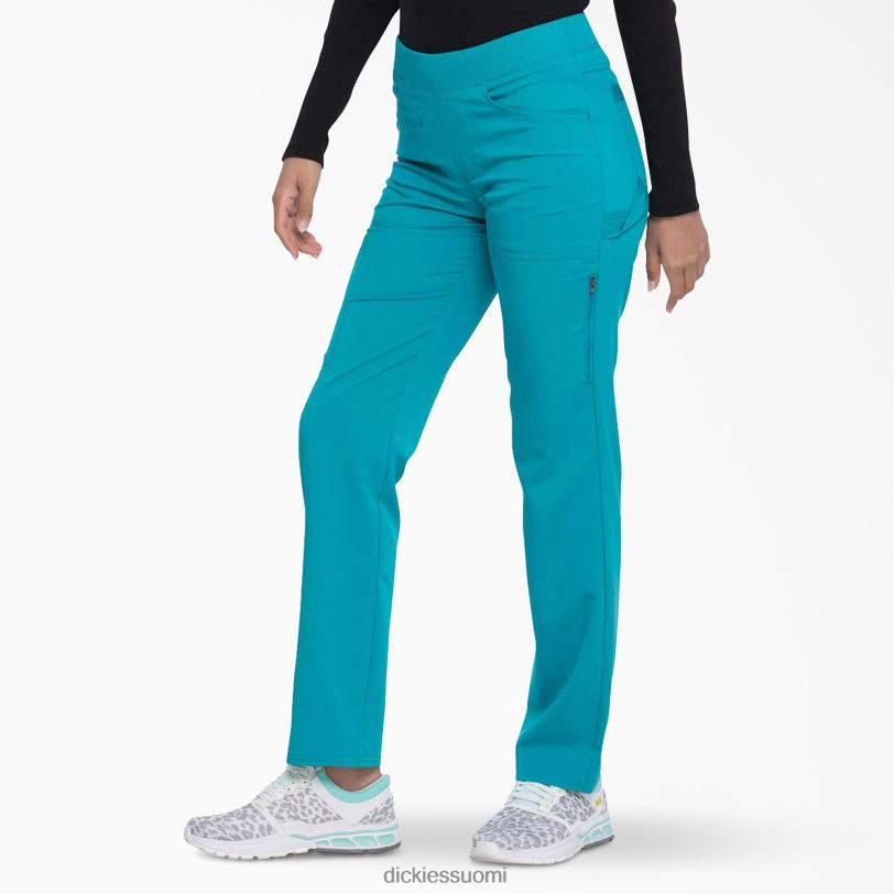 Dickies naiset tasapainossa kapeneva lahkeensuu housut sinivihreä (dtl) vaatteet Z844X2547