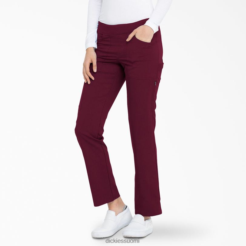 Dickies naiset tasapainossa kapeneva lahkeensuu housut viini (voitto) vaatteet Z844X2556